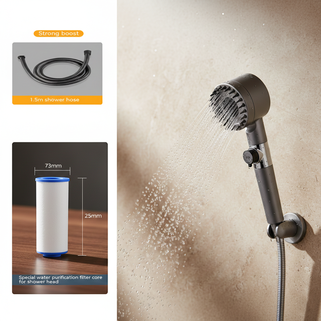 High-Pressure Filtered Showerhead