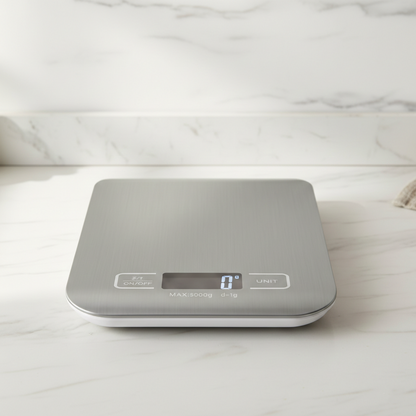Balance de Cuisine Numérique en Acier Inoxydable