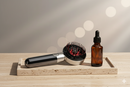 Red Light Scalp Massage Brush